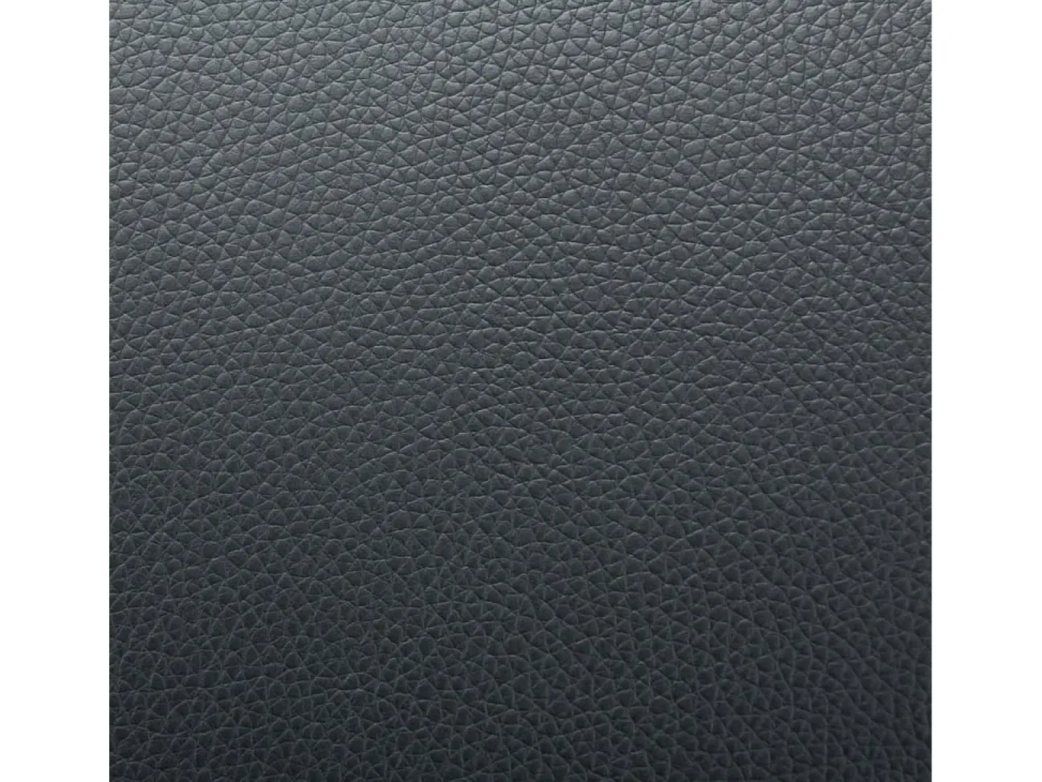 Sillón para la TV de cuero sintético negro