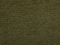 Sillón pivotante de tela jaspeado color verde SELENDO