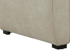 Sillón relax eléctrico de tela color beige LAGUNDI
