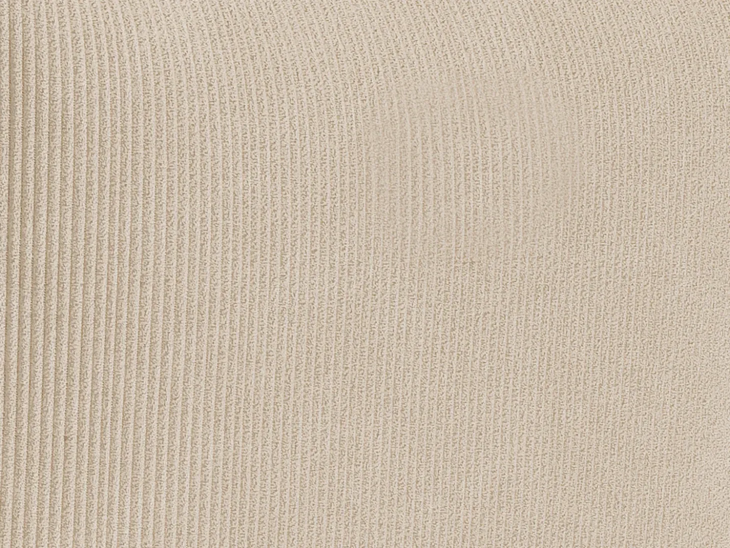 Sillón rinconera de pana color beige estilo contemporáneo NOUMARA