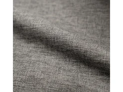 Sillón tapizado en tela gris - Carmen