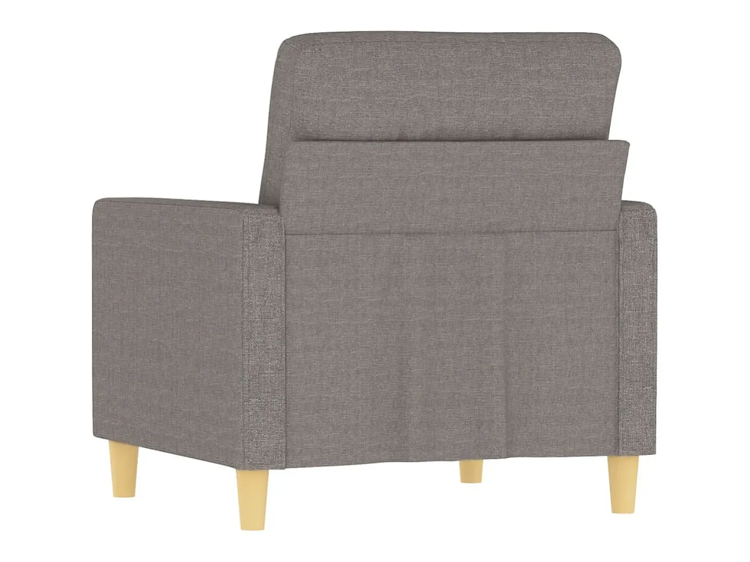 Sillón Taupe 60 cm Tela