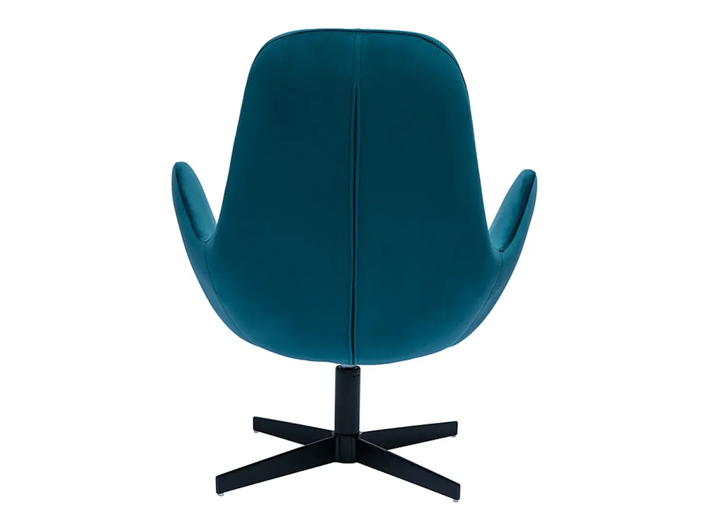 Sillón terciopelo azul petróleo ANDY