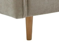 Sofá 3 plazas convertible clic-clac en tejido beige SONIATA