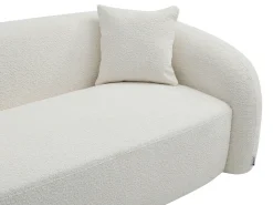 Sofá 3 plazas en tejido bouclé blanco LAPIOTA de Maison Céphy