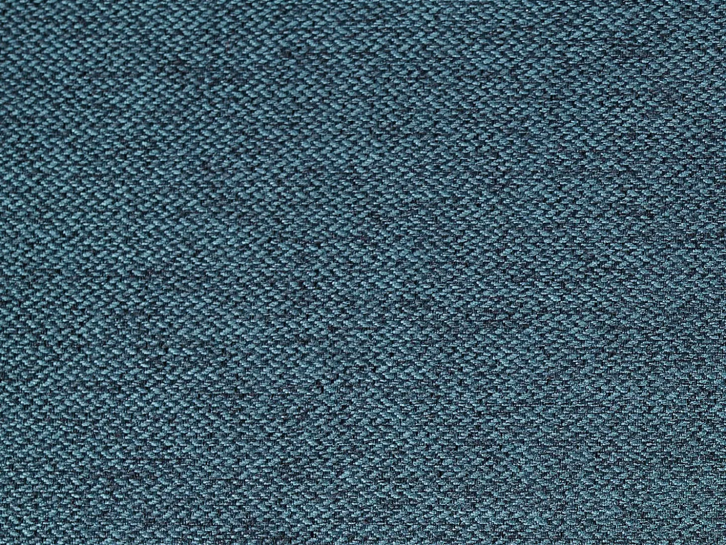 Sofá 3 plazas tela - Azul cojines amarillos - TATUM