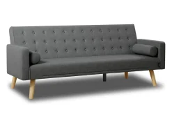 Sofá Cama One Dots Gris Antracita - Nalui