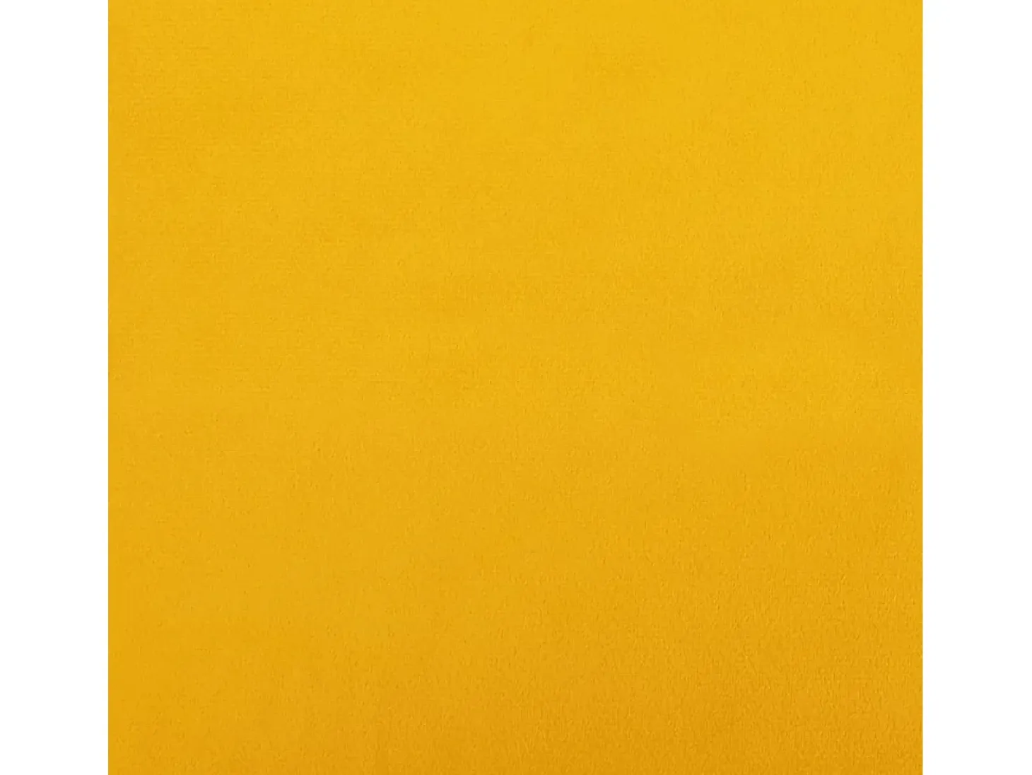 Sofá cama de 2 plazas con dos almohadas terciopelo amarillo