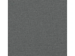 Sofá cama de 2 plazas con taburete tela gris oscuro