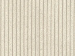 Sofá cama de 4 plazas de pana beige POGNIA