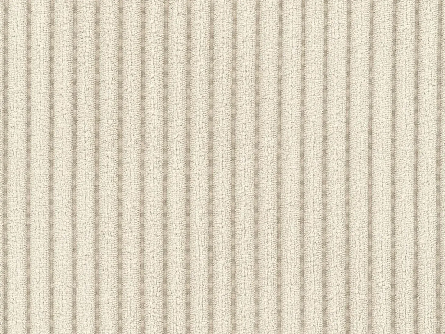 Sofá cama de 4 plazas de pana beige POGNIA