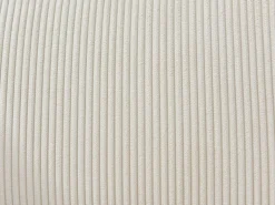 Sofá cama de 3 plazas de terciopelo beige SEKOTA
