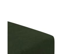 Sofá cama de 2 plazas terciopelo verde oscuro