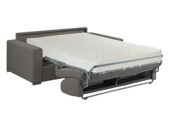Sofá cama de apertura rápida 4p 22 cm tela - Color Antracita CALITO