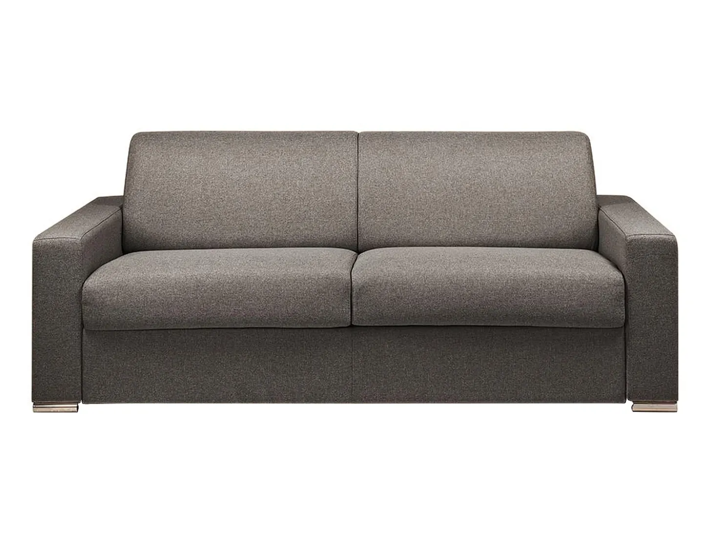 Sofá cama de apertura rápida 4p 22 cm tela - Color Antracita CALITO