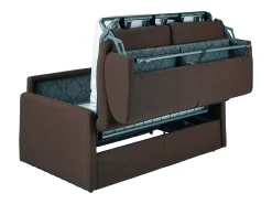 Sofá cama italiano 4p 18 cm tela - Color Gris CALIFE