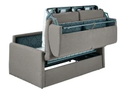 Sofá cama italiano 4p 22 cm tela - Color Gris CALIFE