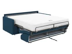 Sofá cama italiano 4p 22 cm tela - Color Gris CALIFE
