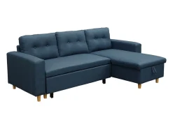 Sofá cama WADE 3 plazas azul