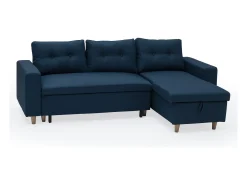 Sofá cama WADE 3 plazas azul