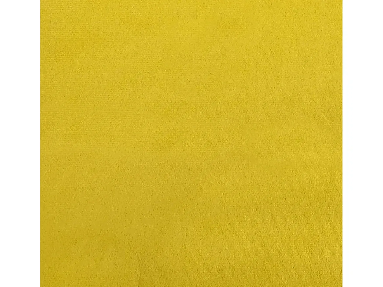 Sofá de 2 plazas con cojines terciopelo amarillo 140 cm