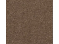 Sofá de 2 plazas con cojines tela marrón 120 cm