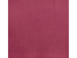 Sofá de 2 plazas con cojines terciopelo rojo tinto 140 cm
