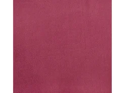 Sofá de 3 plazas con cojines terciopelo rojo tinto 180 cm