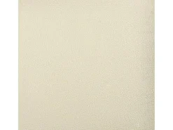 Sofá de 2 plazas con cojines cuero sintético color crema 140 cm