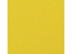 Sofá de 2 plazas con cojines tela amarillo claro 120 cm