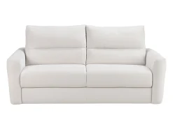 Sofá de 3 plazas convertible exprés tejido chenilla beige 13 cm DOVENA de Maison Céphy