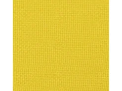 Sofá de 2 plazas de tela amarillo claro 120 cm