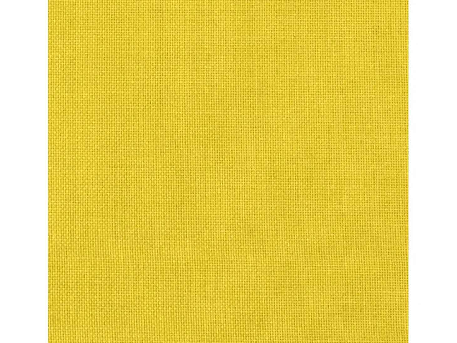 Sofá de 2 plazas de tela amarillo claro 140 cm