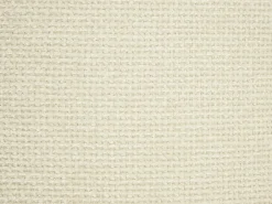 Sofá de 3 plazas de tela beige efecto acolchado estilo diseño BERENIA