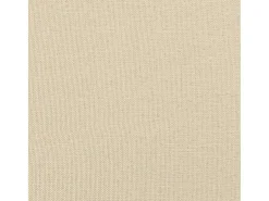 Sofá de 3 plazas de tela crema 180 cm