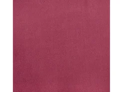 Sofá de 2 plazas de terciopelo rojo tinto 120 cm