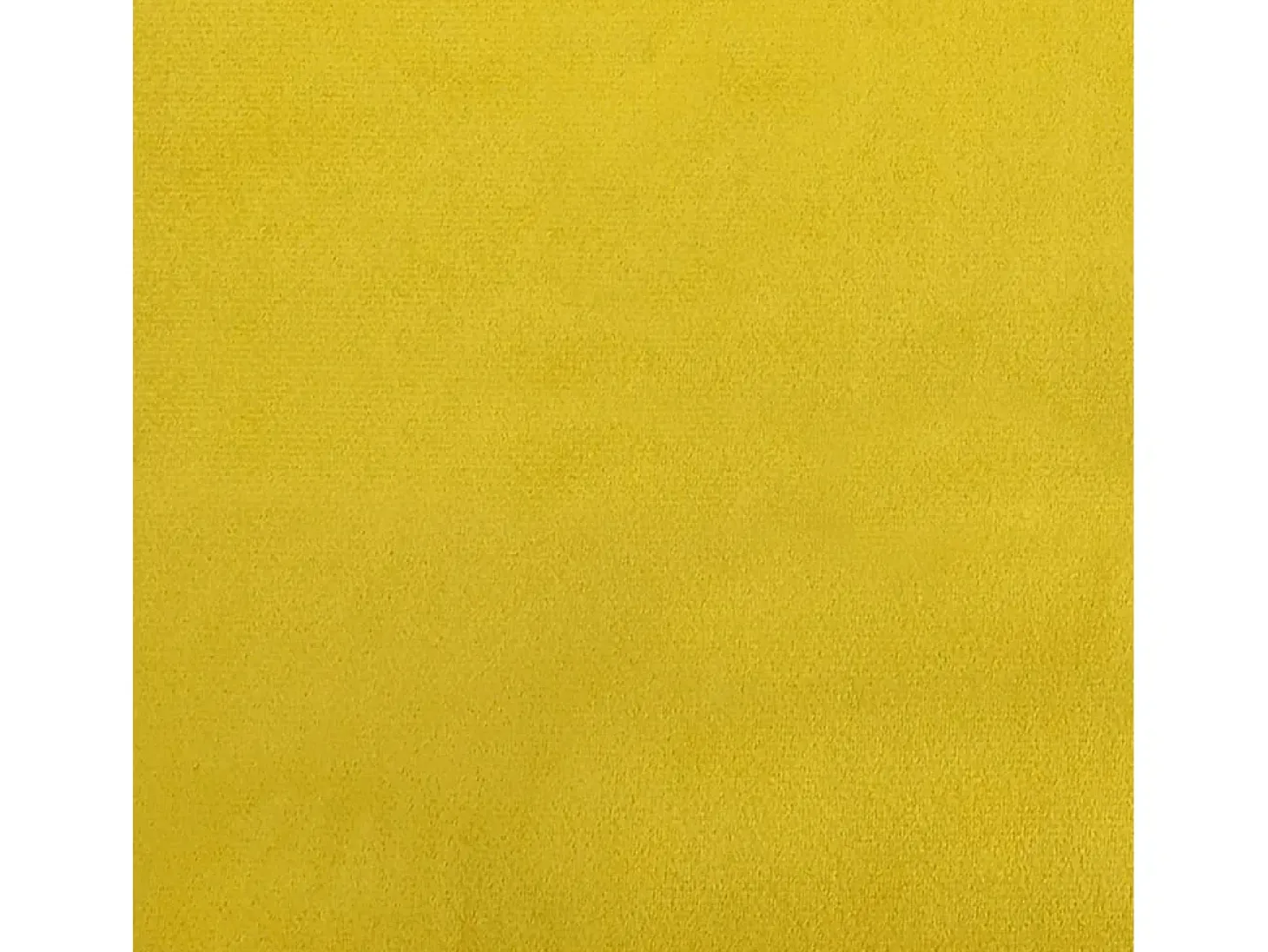 Sofá de 2 plazas terciopelo amarillo 140 cm