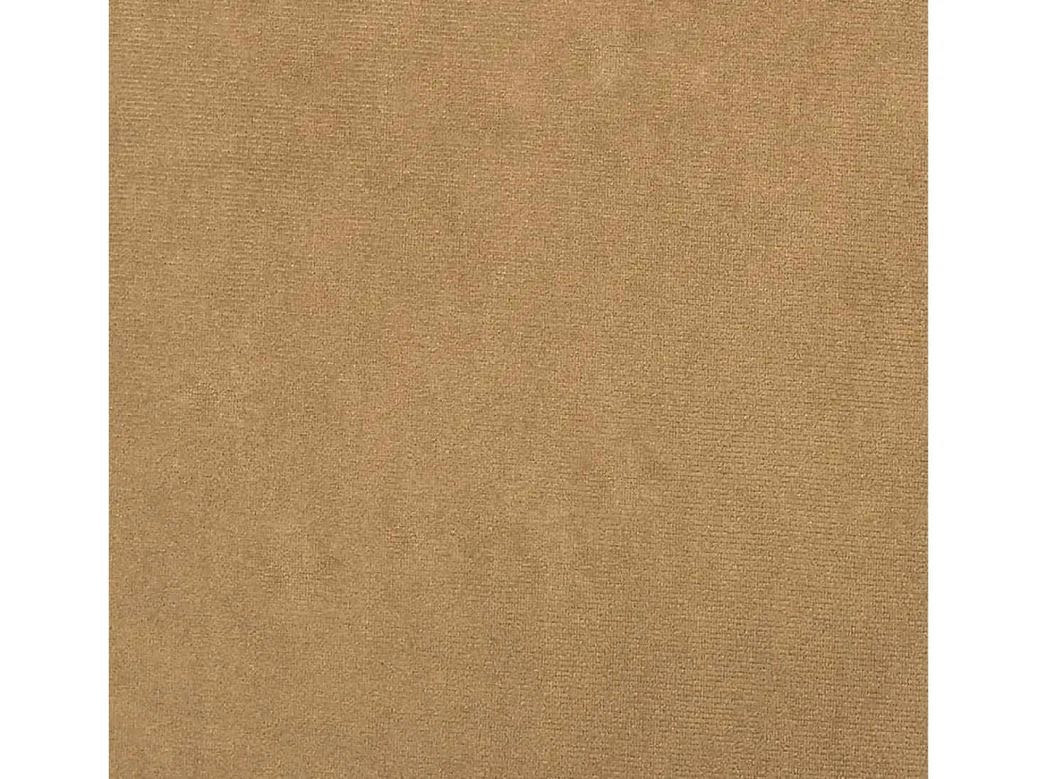 Sofá de 2 plazas terciopelo marrón 120 cm