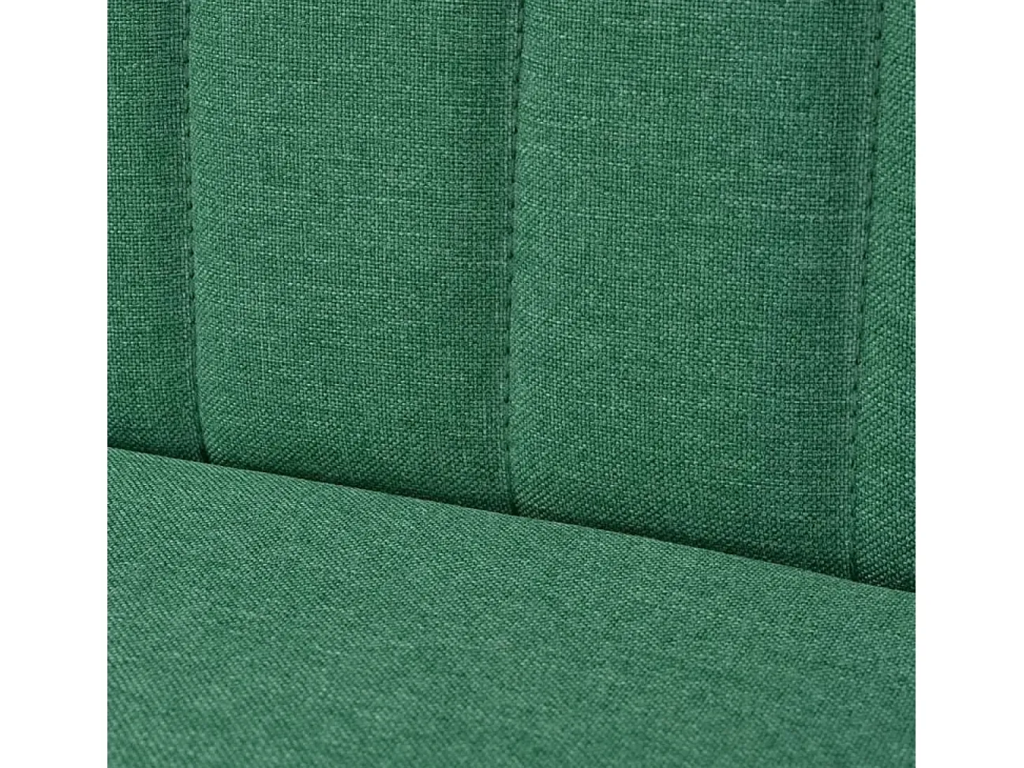 Sofá de tela verde 117x55,5x77 cm