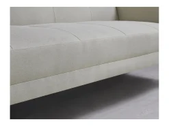 Sofá escandinavo convertible 3 plazas de tela beige WOODEN
