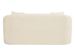 Sofá fijo recto de tela "Ondine" - 2 plazas - Beige