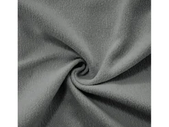 Sofá gris de 3 plazas - Sofá recto con 3 cojines lumbares y 3 cojines decorativos - chenilla