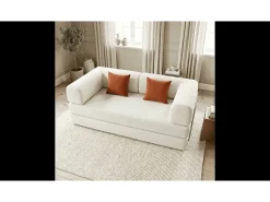 Sofá Kaia Convertible - blanco/mango