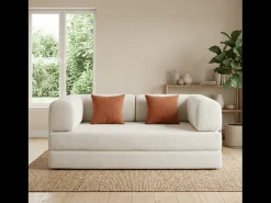 Sofá Kaia Convertible - blanco/mango