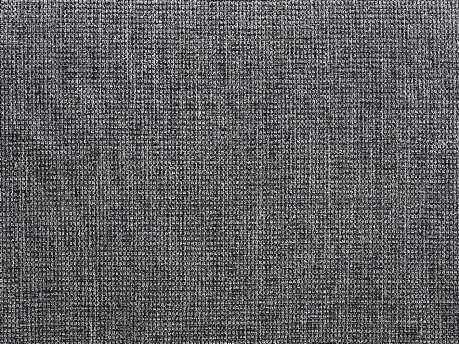 Sofá modular de esquina con puf en tejido gris antracita CORTOLINE