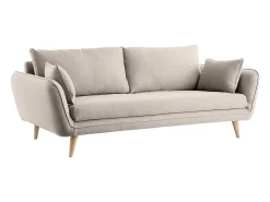 Sofá nórdico 3 plazas beige CREEP