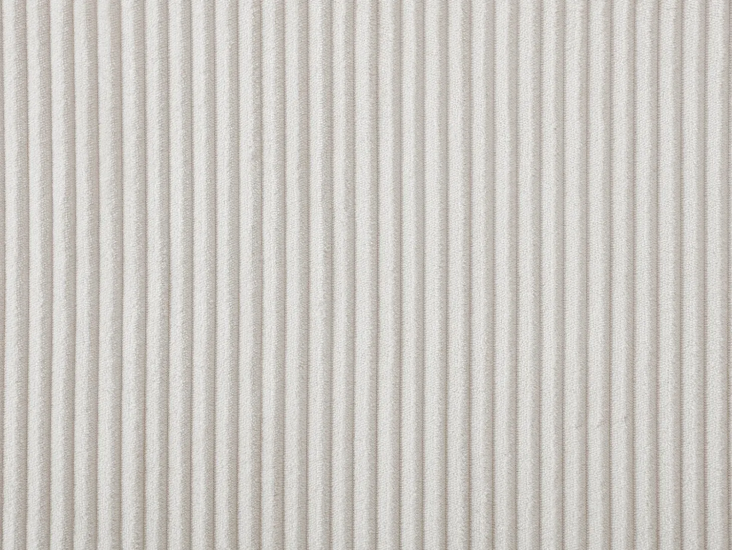 Sofá rinconera convertible y reversible de pana beige GAZUR