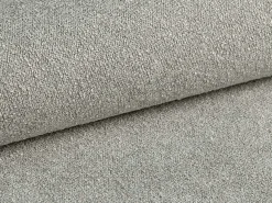 Sofá rinconera derecha de tela gris claro 4 plazas FRIDORA