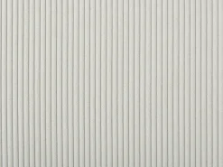 Sofá rinconera izquierda de terciopelo beige NURAZIO
