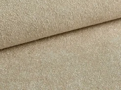 Sofá rinconera izquierda de tela beige 4 plazas FRIDORA